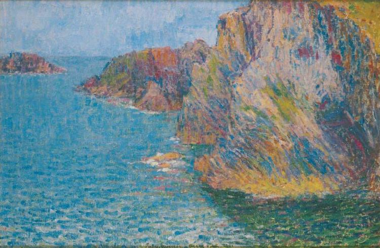 John Peter Russell La Pointe de Morestil par mer calme